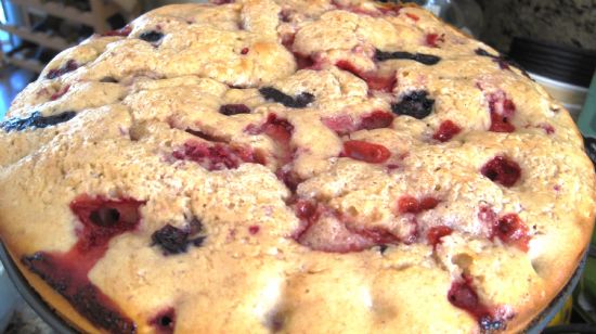 Berry Muffin Top Cake