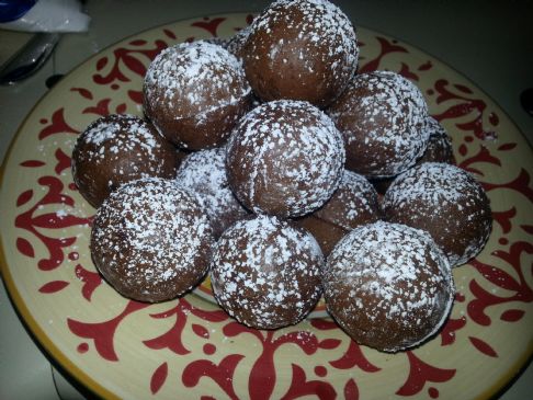 Whole Wheat Chocolate Donut Holes