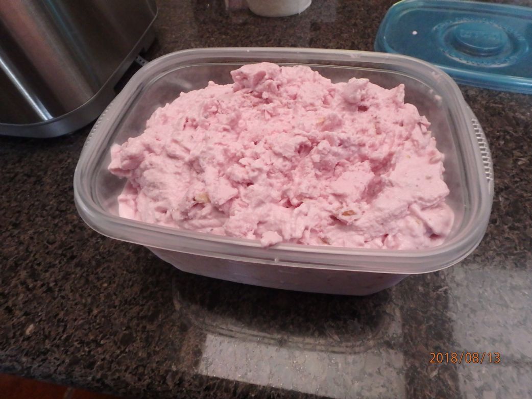 Mixed berry frozen yogurt