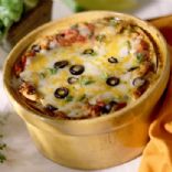 CERVEZA CHICKEN ENCHILADA CASSEROLE (CROCKPOT)