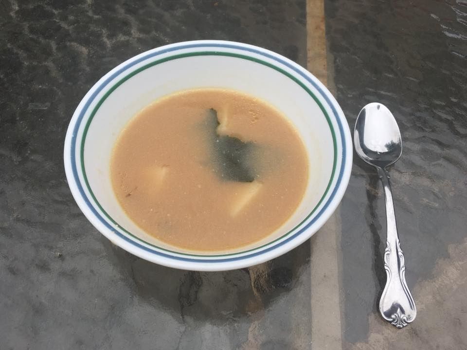 Potato and Wakame Miso Soup