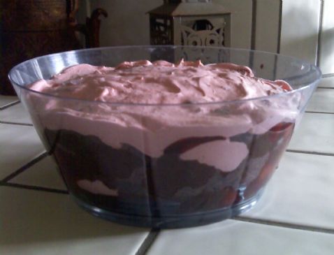 Chocolate Cherry Trifle