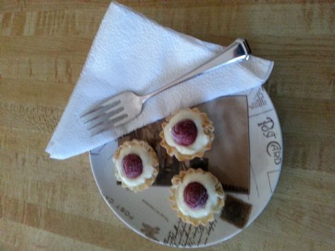 Lemon-Raspberry Tartlets