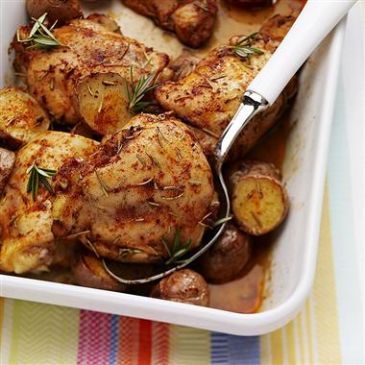 Roasemary Roasted Chicken with Potatos-McCormick