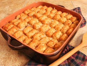 Tater Tot and Ground Turkey Casserole