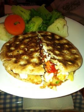 Vegetarian Mediterranean Panini