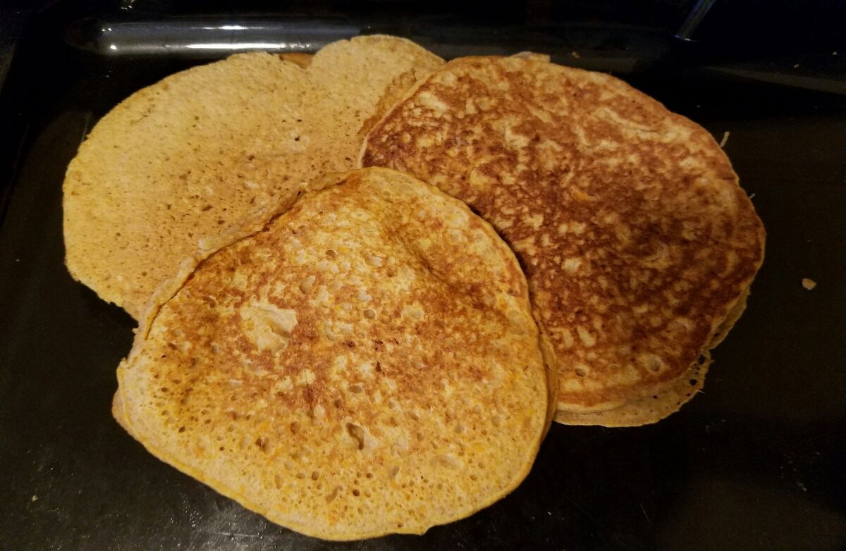Healthy Sweet Potato pancakes