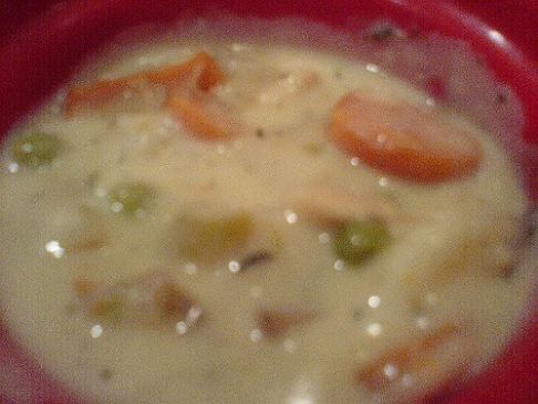 Pot pie soup