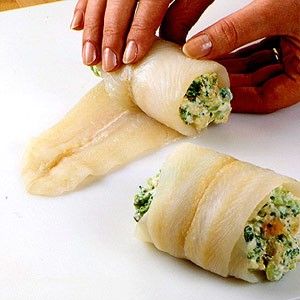 Broccoli and cheese Stuffed tilapia