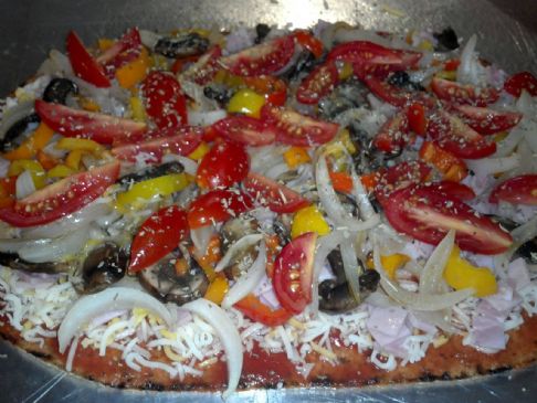 Guilt free pizza