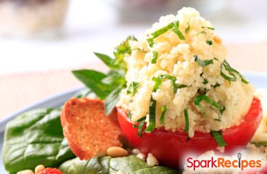 Quinoa with Spinach and Feta Cheese