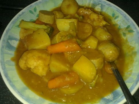 Low fat Vienner curry