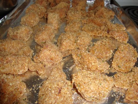 Pecan Crusted Chicken Nuggets