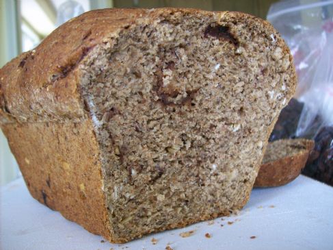 Omega Fibre Bread with Roasted Strawberries