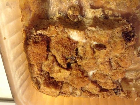 Bread Pudding, Whole Wheat, Lowfat, Lo Cal!