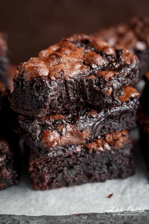 Best Fudgy Chocolate Brownie