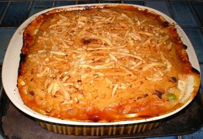 Tuna Leek and Tomato Pie