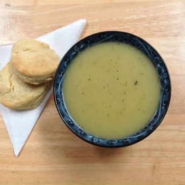 Potato, Leek, Onion and Zucchini Soup, Vegan