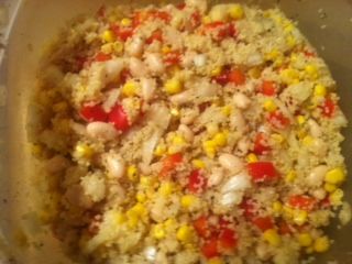 Whie bean Veggie Couscous