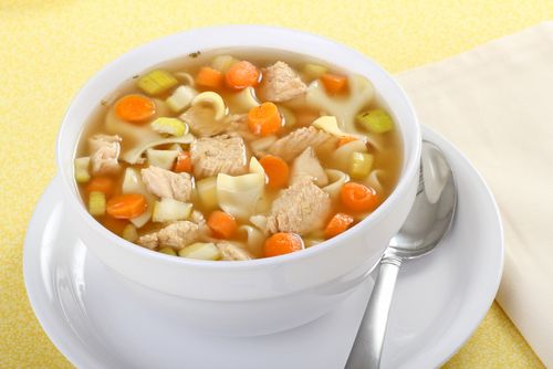 Tummy Soothing Chicken Noodle Soup
