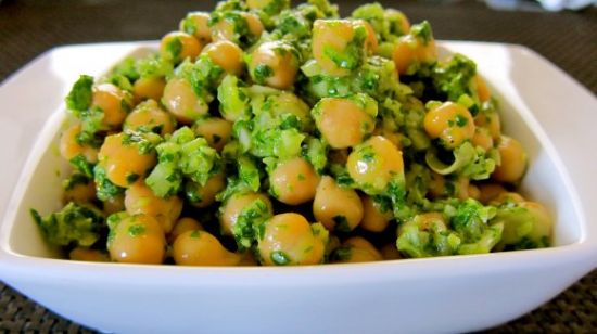 Cilantro Lime Chickpea Salad