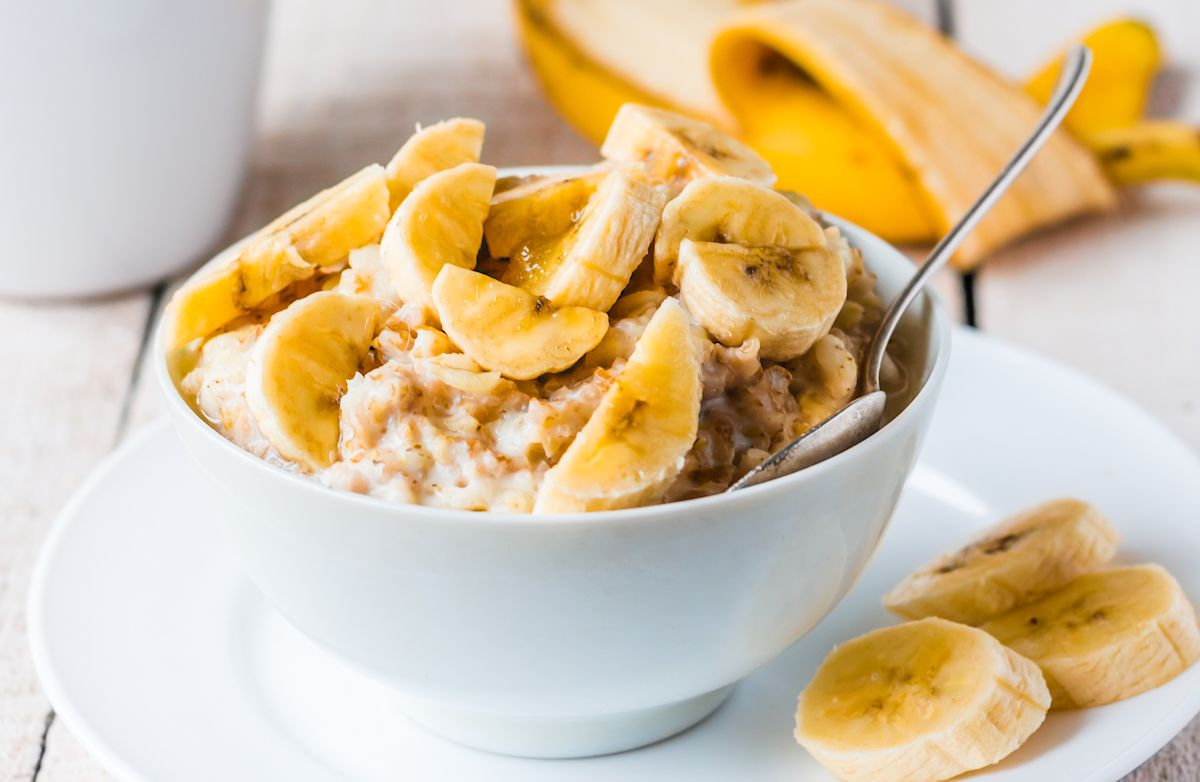 Banana Peanut Butter Oatmeal