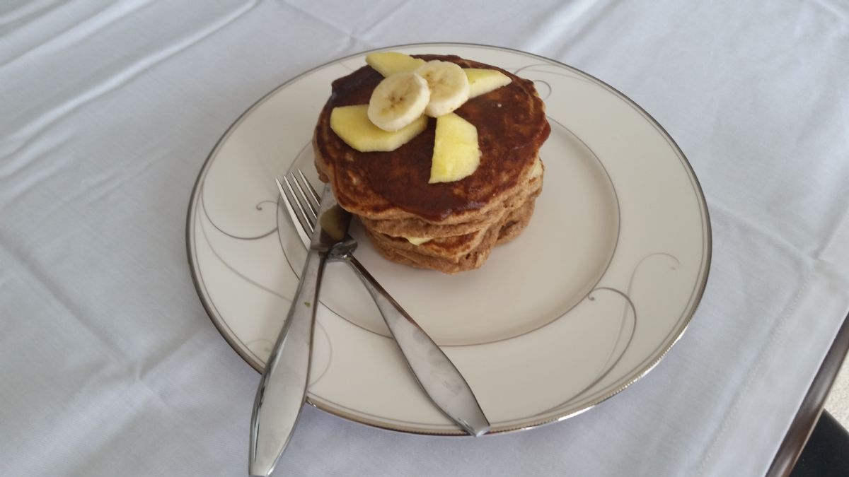 Basic Whole Wheat and Oat Pancakes