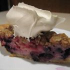 Raspberry Sour Cream Pie