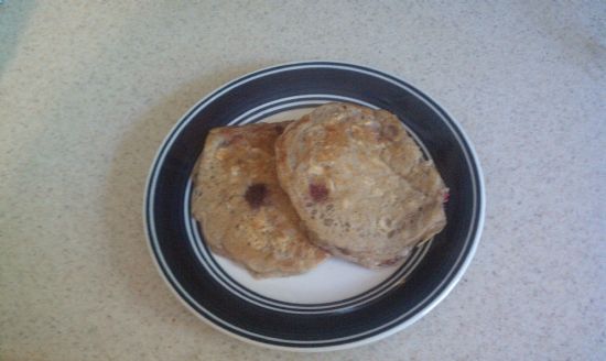Fruit and Oatmeal Pancakes