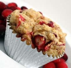 Low Carb Cranberry Muffins