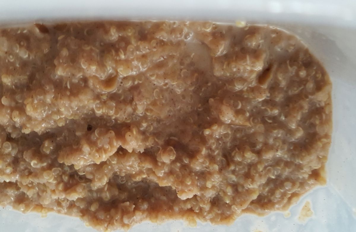 Apple Peanut Butter Quinoa Breakfast Bowl