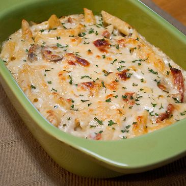 Baked Cheesy Chicken Penne