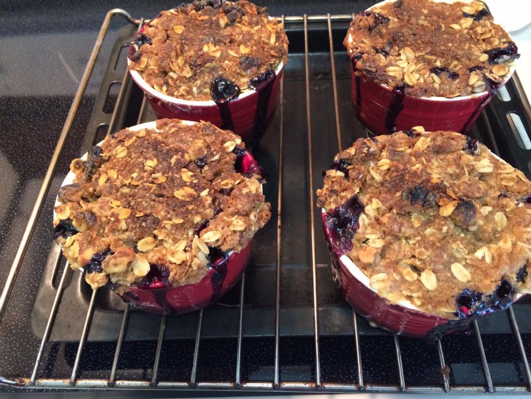 Robin's Plum Berry Crisp