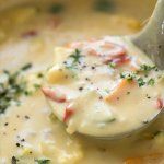 Healthy Creamy Chicken Vegetable Soup