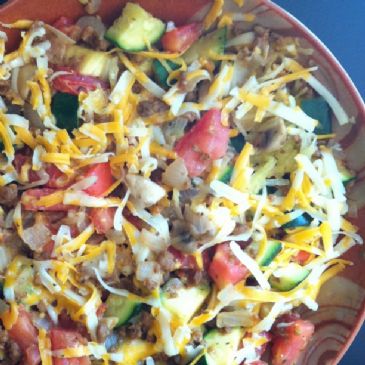 Vegetarian Spaghetti Squash with 