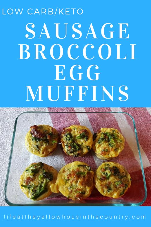 Broccoli and egg muffins