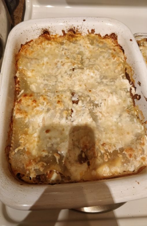 Beef and cheese lasagna