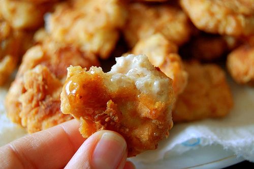 Homemade, Breaded Chicken Nuggets