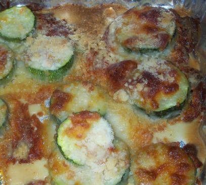 Oven Baked Italian Style Zucchini