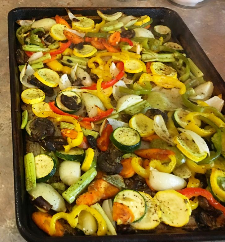 Roasted Garden Vegetables