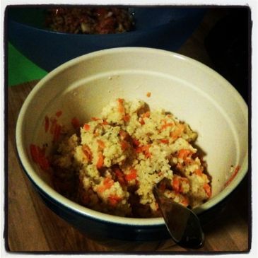 Vegan Millet and Carrot Salad