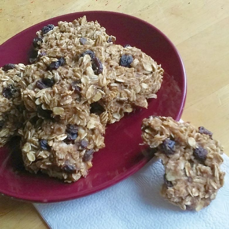 Sinless Banana Bread Cookies