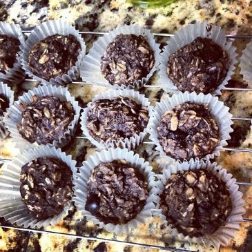 Dark Chocolate Coconut Mini Baked Oatmeal