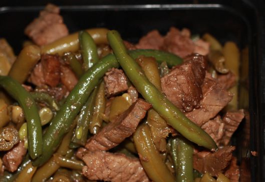 Spicy Beef and Green Beans