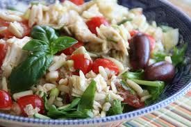Orzo with Cherry Tomatoes and Artichokes