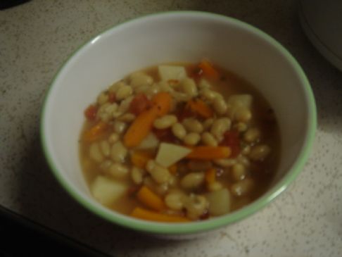 White Bean Soup (crock pot)