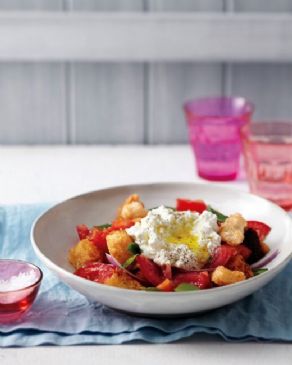 Martha Stewart's tomato panzanella