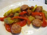 Cajun Smoked Sausage and Veggies