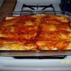 Awesome Chicken Enchiladas