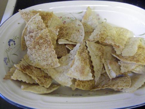 Herbed Baked Tortilla Chips